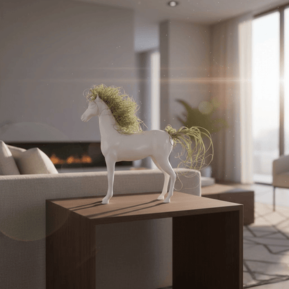 Caballo mediano con Tillandsia