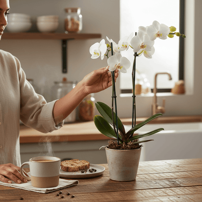 Orquídeas Phalaenopsis de dos Varas