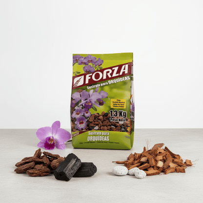 Sustrato para orquídeas