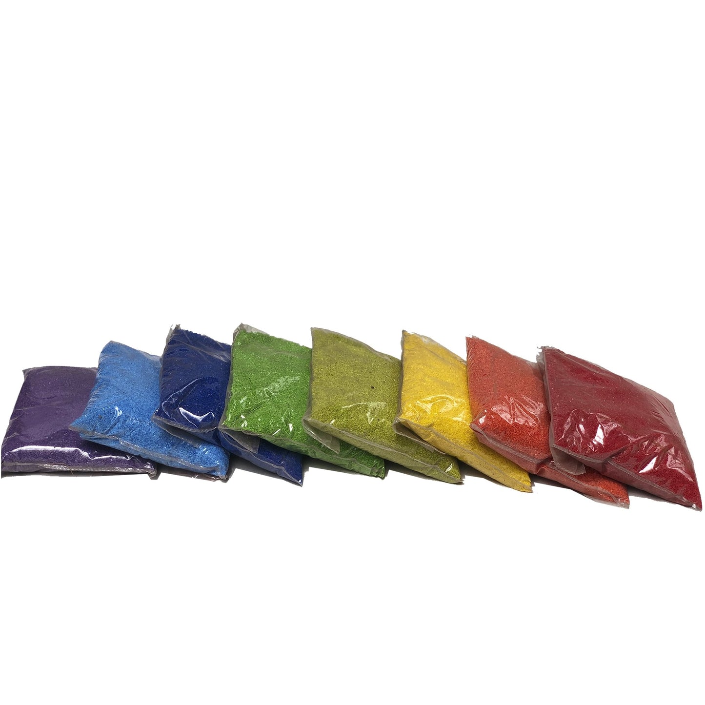 Arenas decorativas diferentes colores