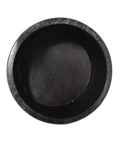 Matera de madera para kokedama plano cenital